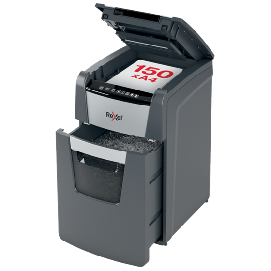 Destructora Automática Rexel Optimum Autofeed 150X De Corte En Partículas