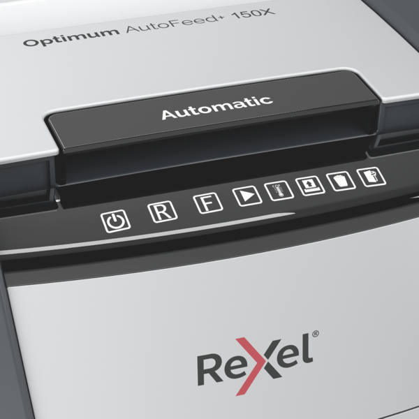 Destructora Automática Rexel Optimum Autofeed 150X De Corte En Partículas