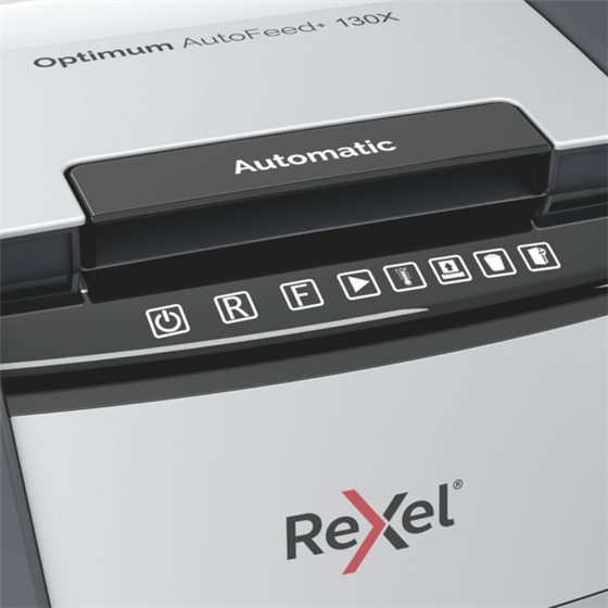 Destructora Automática Rexel Optimum Autofeed 130X De Corte En Partículas