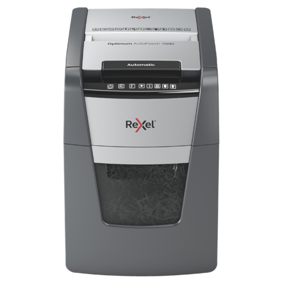 Destructora Automática Rexel Optimum Autofeed 100M De Microcorte