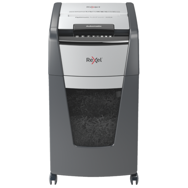 Destructora Automática Rexel Optimum Autofeed 225X De Corte En Partículas