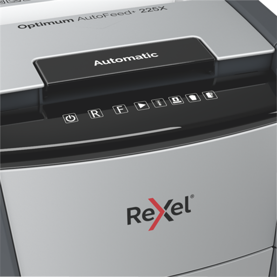 Destructora Automática Rexel Optimum Autofeed 225X De Corte En Partículas