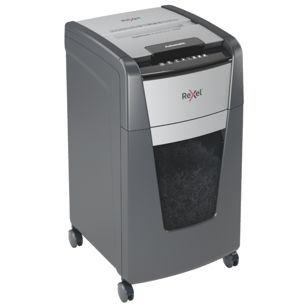 Destructora Automática Rexel Optimum Autofeed 225X De Corte En Partículas