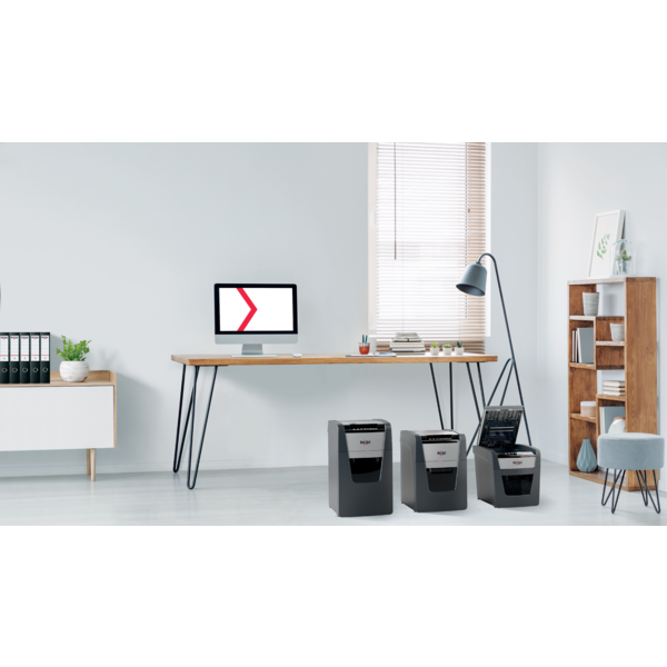 Destructora Automática Rexel Optimum Autofeed 50X De Corte En Partículas