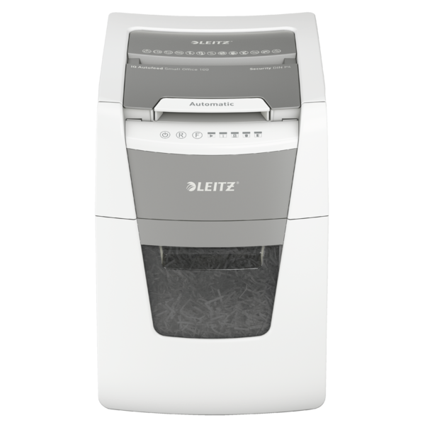 Destructora Automática Para Pequeña Oficina Leitz Iq 100 Autofeed P4