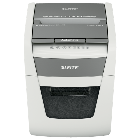 Destructora Automática Para Pequeña Oficina Leitz Iq Autofeed 50X P4