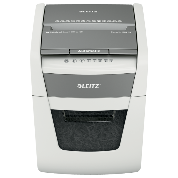 Destructora Automática Para Pequeña Oficina Leitz Iq Autofeed 50X P4