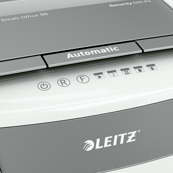 Destructora Automática Para Pequeña Oficina Leitz Iq Autofeed 50X P4
