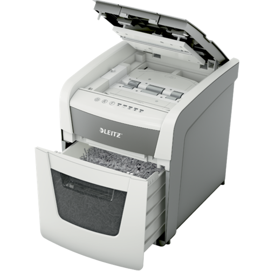 Destructora Automática Para Pequeña Oficina Leitz Iq Autofeed 50X P4