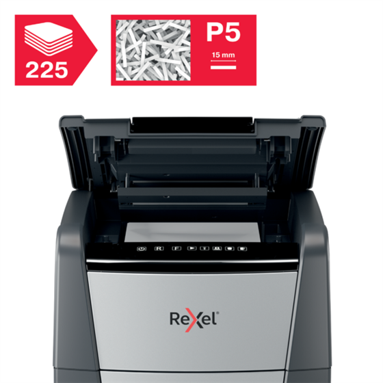 Destructora Automática Rexel Optimum Autofeed 225M De Microcorte