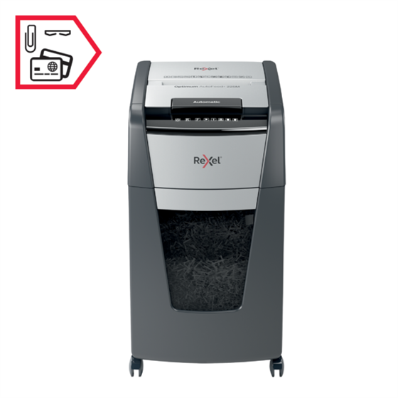 Destructora Automática Rexel Optimum Autofeed 225M De Microcorte