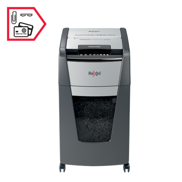 Destructora Automática Rexel Optimum Autofeed 225M De Microcorte