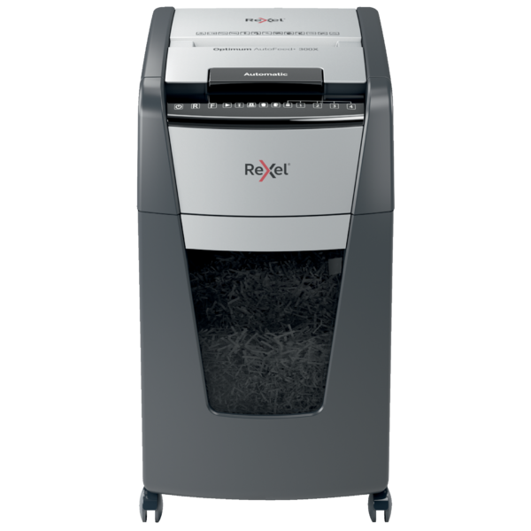Destructora Automática Rexel Optimum Autofeed 300X De Corte En Partículas