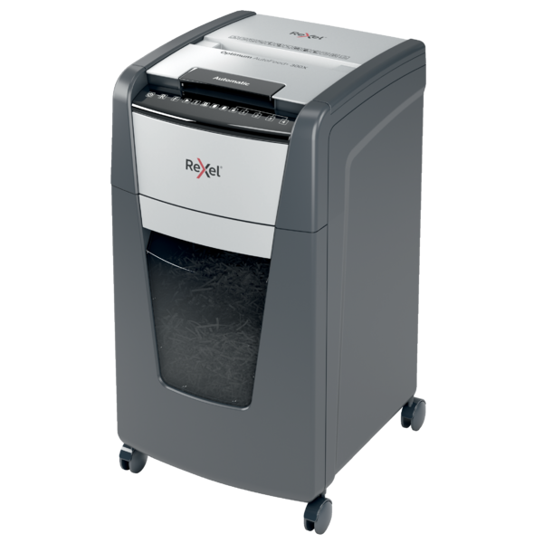 Destructora Automática Rexel Optimum Autofeed 300X De Corte En Partículas