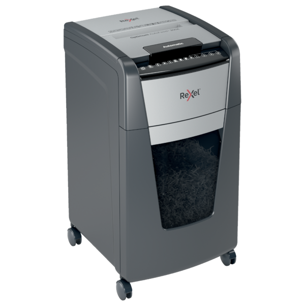 Destructora Automática Rexel Optimum Autofeed 300X De Corte En Partículas