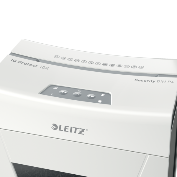 Destructora De Papel Leitz Iq Protect Premium 10X