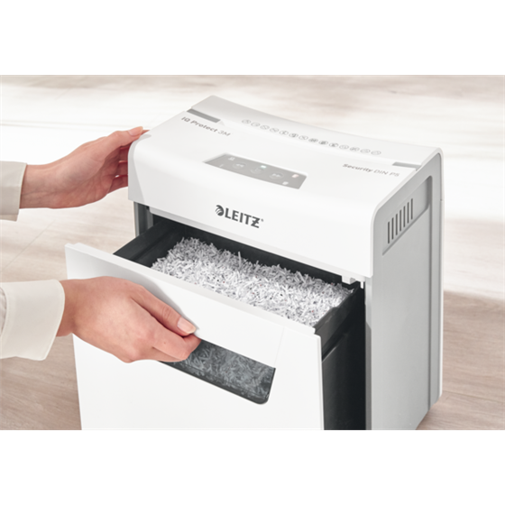 Destructora De Papel Leitz Iq Protect Premium 3M