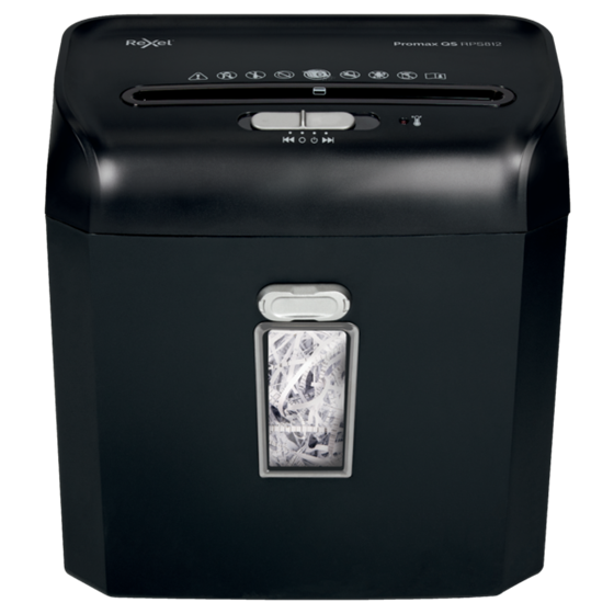 Destructora De Papel De Corte En Tiras Rexel Promax  Qs Rps812