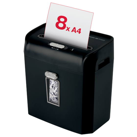Destructora De Papel De Corte En Tiras Rexel Promax  Qs Rps812