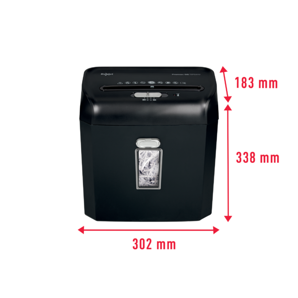 Destructora De Papel De Corte En Tiras Rexel Promax  Qs Rps812