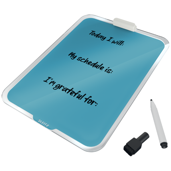 Atril De Cristal De Sobremesa Leitz Cosy Azul Calma