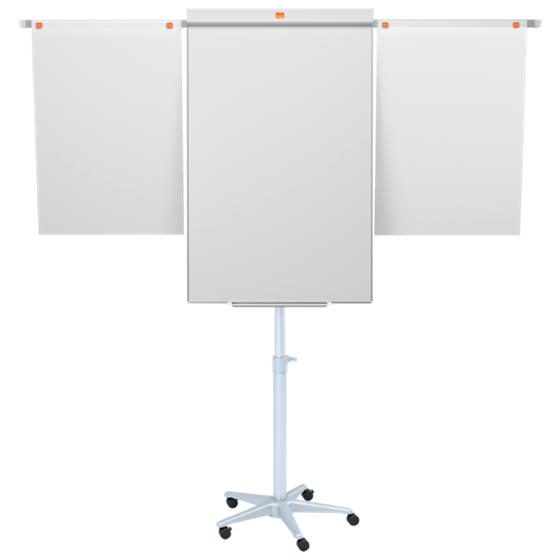 Atril Móvil Nano Clean™ Classic De Nobo Con Brazos Extensibles Blanco