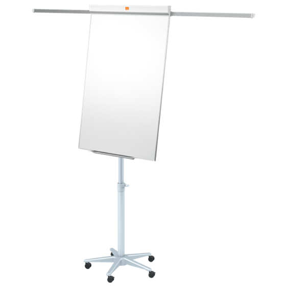 Atril Móvil Nano Clean™ Classic De Nobo Con Brazos Extensibles Blanco