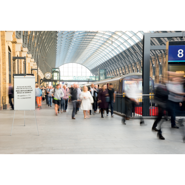 Atril Trípode Nano Clean™ Classic De Nobo (Embalaje Minoristas) Blanco