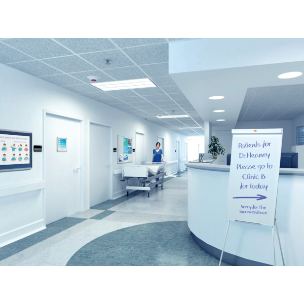 Atril Trípode Nano Clean™ Classic De Nobo (Embalaje Minoristas) Blanco