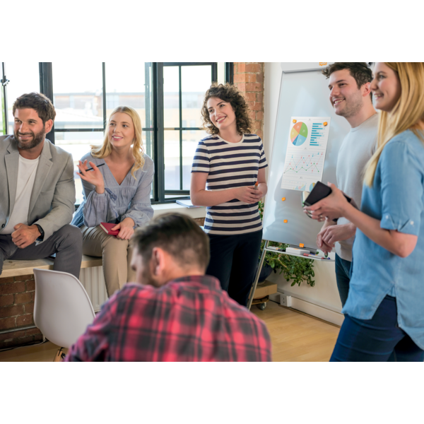 Atril Trípode Nano Clean™ Classic De Nobo (Embalaje Minoristas) Blanco