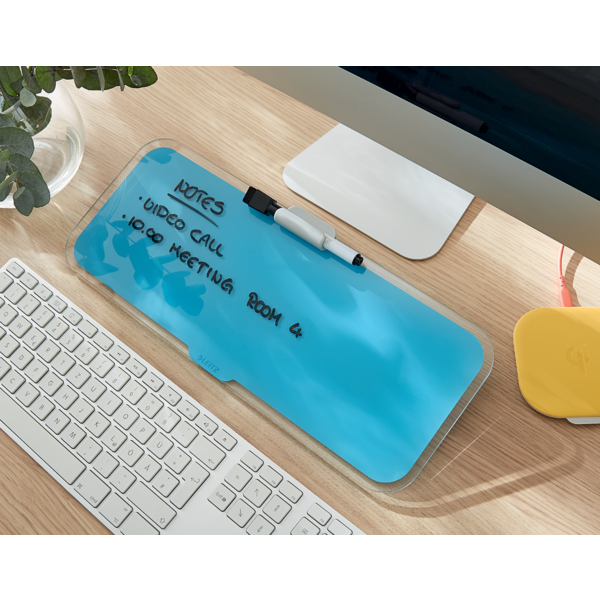 Bloc De Notas De Sobremesa De Cristal Leitz Cosy Azul Calma