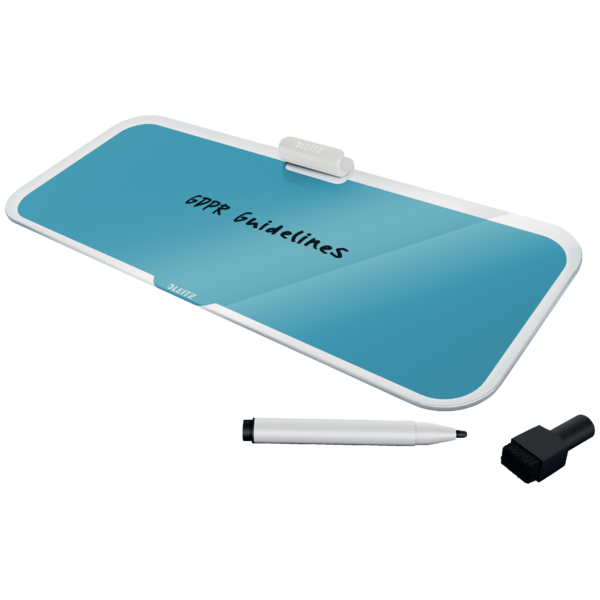 Bloc De Notas De Sobremesa De Cristal Leitz Cosy Azul Calma