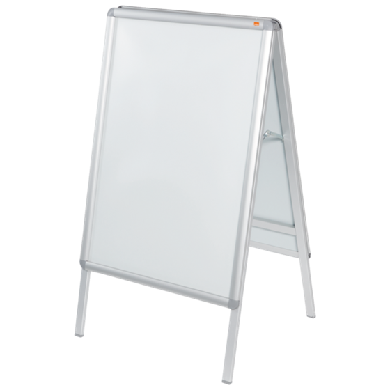 Caballete Publicitario De Doble Cara Tamaño A1 Nobo Plata