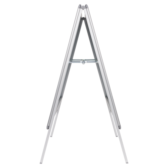 Caballete Publicitario De Doble Cara Tamaño A1 Nobo Plata