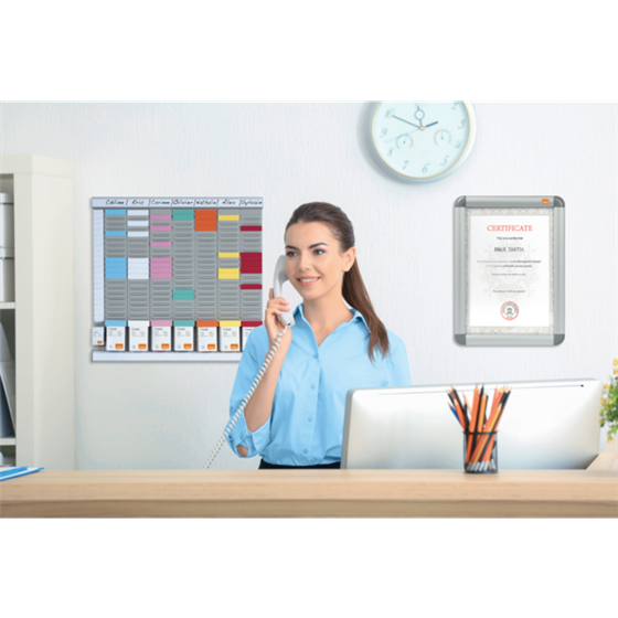 Ficha T Nobo Paneles Metálicos Tamaño 2, 32 Ranuras