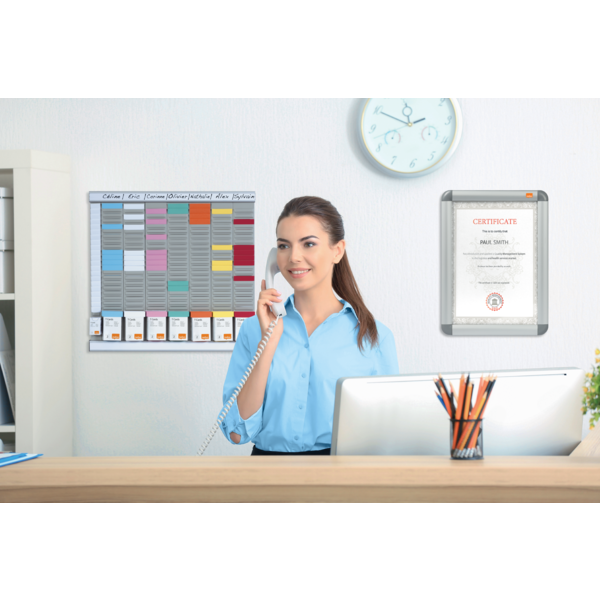 Fichas T Nobo Paneles Metálicos Tamaño 3, 54 Ranuras