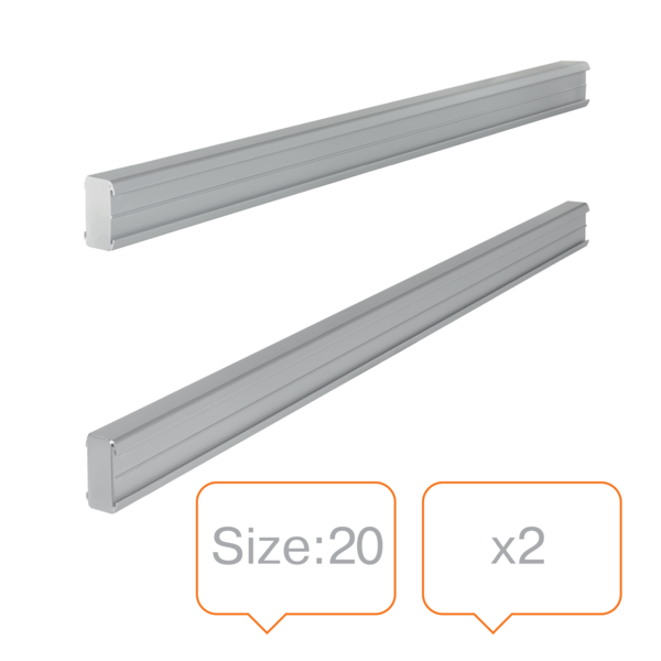 Guías De Sujeción De Fichas T Nobo 20 Uniones