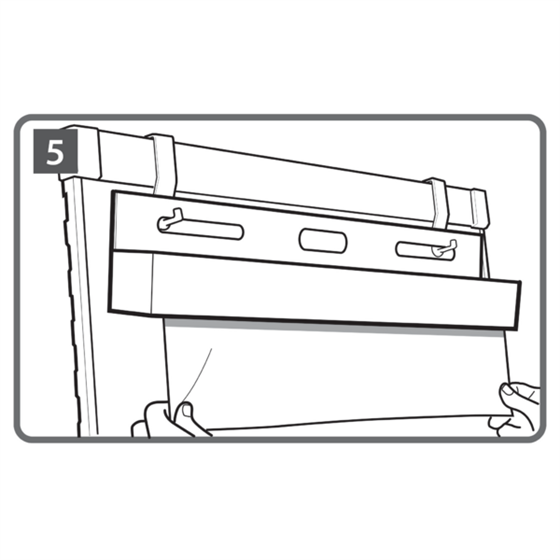 Hojas De Borrado En Seco De 600 × 800 Mm Nobo Instant Blanco
