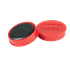 Imanes Magnéticos Para Pizarra Nobo, Paquete De 10 Imanes De Colores De 32Mm Rojo