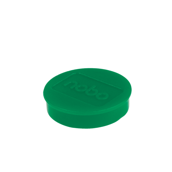 Imanes Magnéticos Para Pizarra Nobo, Paquete De 10 Imanes De Colores De 32Mm Verde