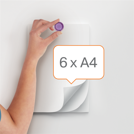 Imanes Magnéticos Para Pizarra Nobo, Paquete De 6 Imanes De Colores De 30Mm Surtidos