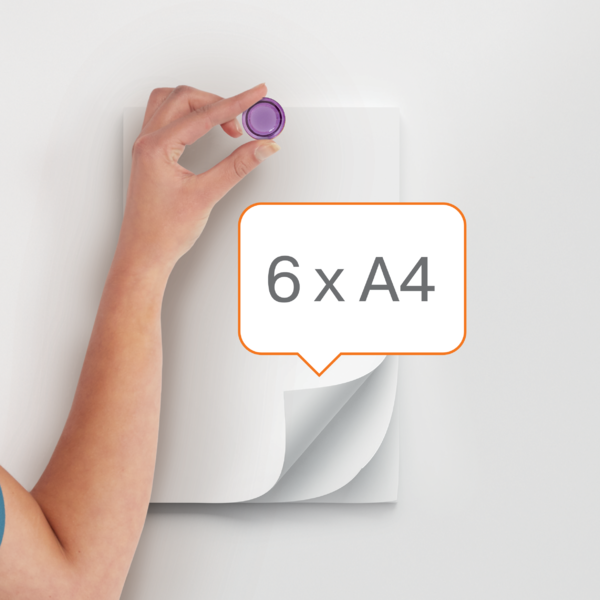 Imanes Magnéticos Para Pizarra Nobo, Paquete De 6 Imanes De Colores De 30Mm Surtidos