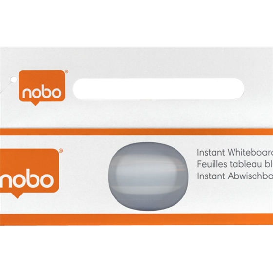 Láminas De Borrado En Seco De 600 × 800 Mm Nobo Instant Transparente