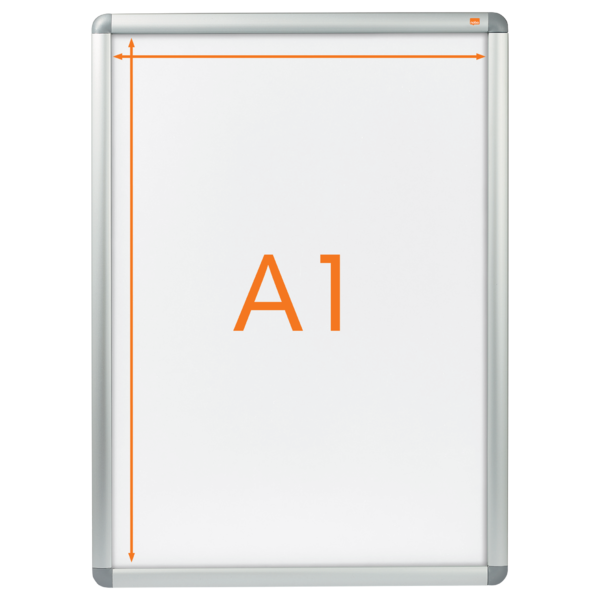 Marco Publicitario Tamaño A1 Nobo Plata