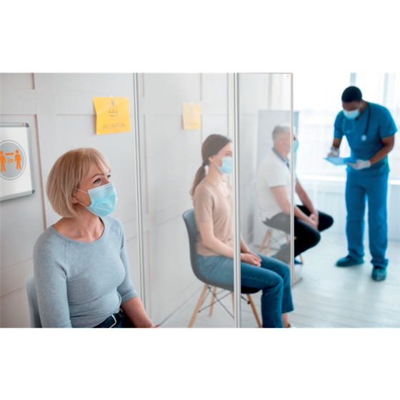 Marco Publicitario Tamaño A4 Nobo Plata