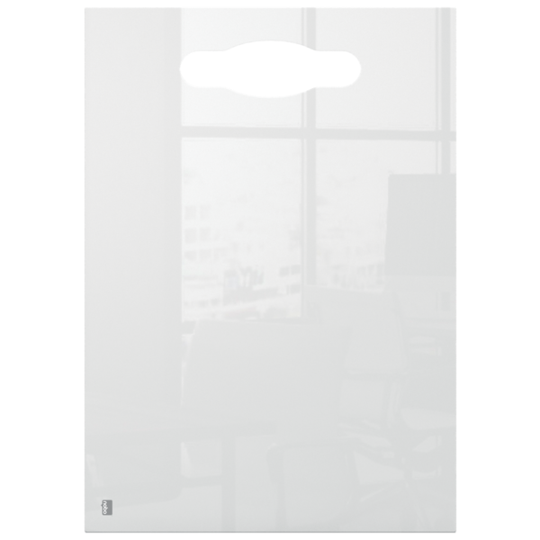 Mini Bloc De Notas De Escritorio A4 De Pizarra Blanca Portátil De Acrílico Transparente Nobo Transparente