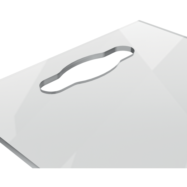 Mini Bloc De Notas De Escritorio A4 De Pizarra Blanca Portátil De Acrílico Transparente Nobo Transparente