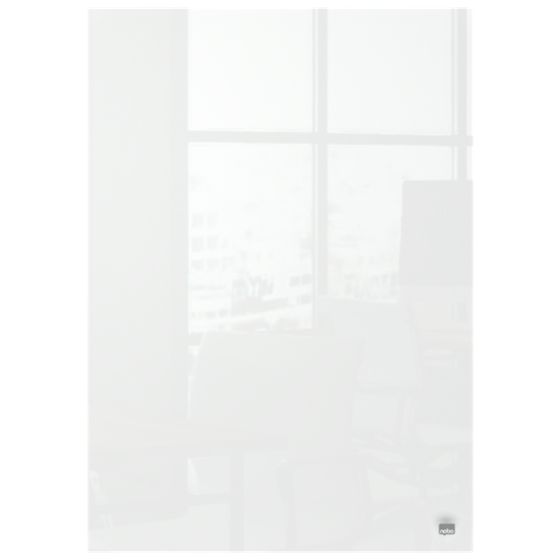 Mini Bloc De Notas De Escritorio De Pizarra Blanca De Acrílico Transparente Nobo A4 Transparente