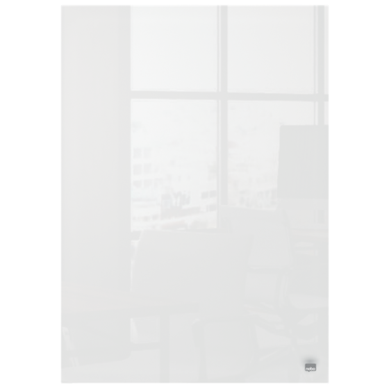 Mini Blocs De Notas De Pizarra Blanca De Cristal  Nobo 230X152Mm, Paquete De 2 Blanco