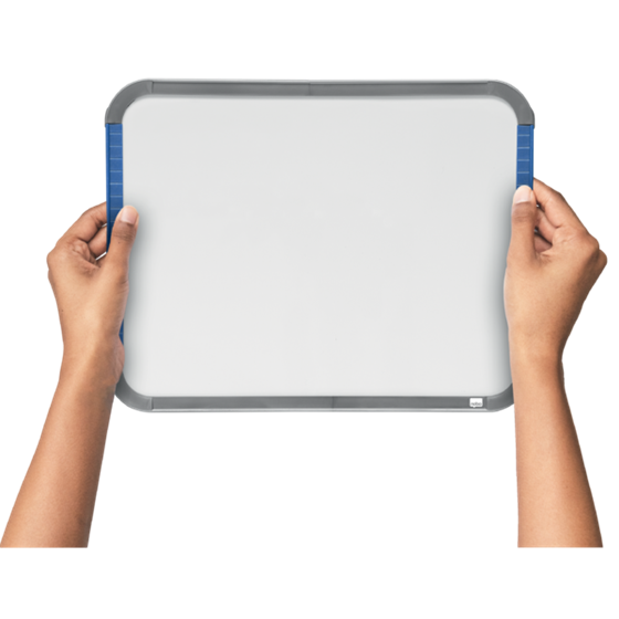 Mini Pizarra Blanca Magnética Nobo Con Marco Slim 220X280 Mm Blanco